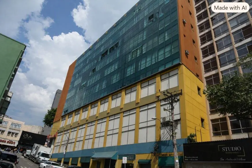 Fachada do prédio onde fica o consultório.